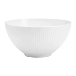 Pillivuyt Plissé Skål Ø 20 cm - Porcelæn - Hvid