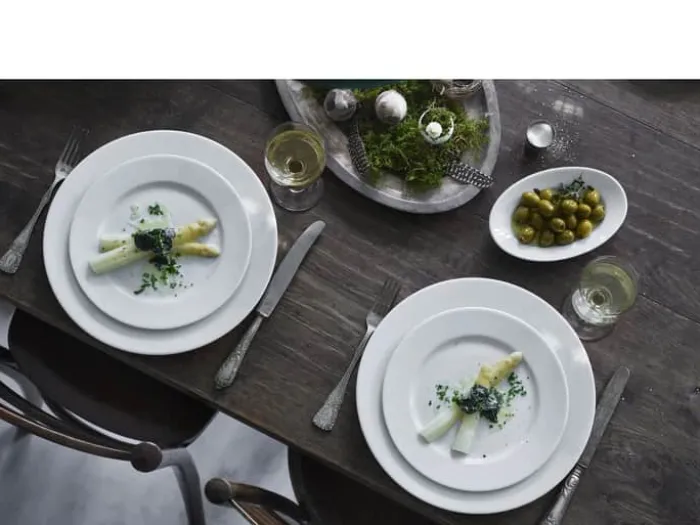 Pillivuyt Sancerre Middagstallerken Ø 26 cm - Porcelæn - Hvid
