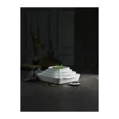 Pillivuyt Serveringsskål Nr. 3 L/B 22 cm - Porcelæn - Hvid