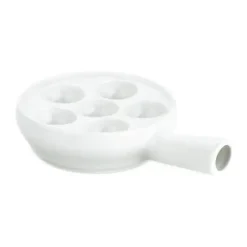 Pillivuyt Sneglepande Ø 11,5 cm - Hvid