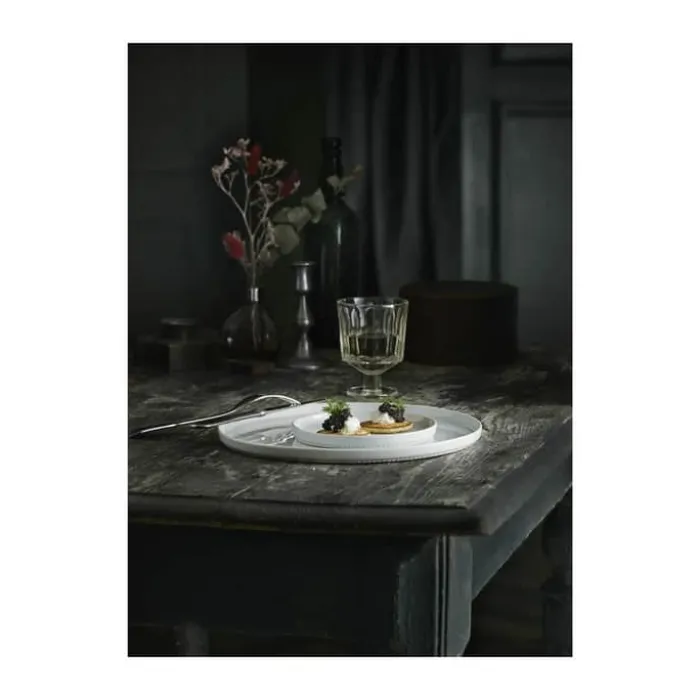 Pillivuyt Toulouse Tallerken Ø 26 cm - Porcelæn - Hvid