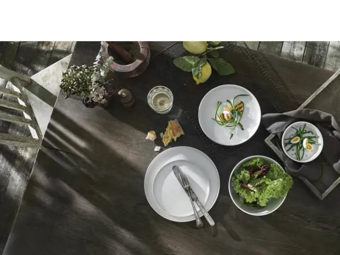 Pillivuyt Toulouse Tallerken Ø 26 cm - Porcelæn - Hvid