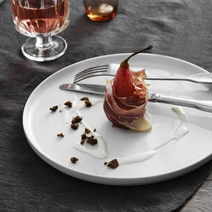 Pillivuyt Toulouse Tallerken Ø 26 cm - Porcelæn - Hvid