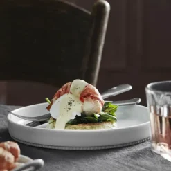Pillivuyt Toulouse Tallerken Ø 22 cm - Porcelæn - Hvid