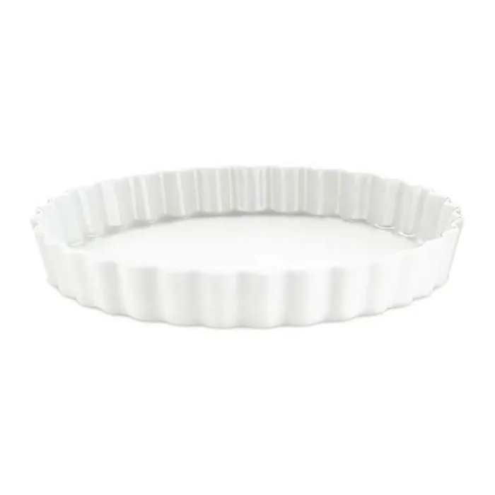 Pillivuyt Tærtefad Nr. 9 Ø 27,5 cm - Porcelæn - Hvid