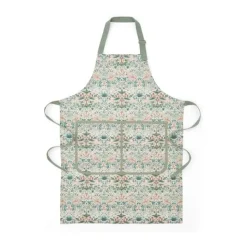 Pimpernel Forklæde B 70 x L 85 cm - Bomuld - Grøn