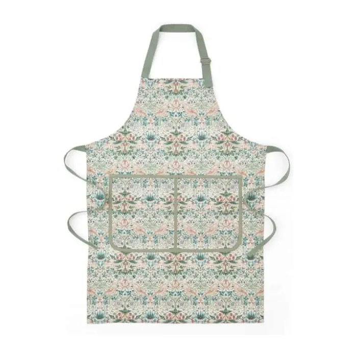 Pimpernel Forklæde B 70 x L 85 cm - Bomuld - Grøn