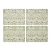Pimpernel Morris & Co Dækkeservietter - 4 stk. B 40,1 x L 29,8 cm - MDF/kork - Grøn