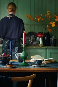 PIP Studio Berry Blues Dug B 150 x L 300 cm - Bomuld - Mørkeblå