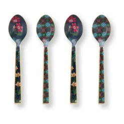 PIP Studio Berry Blues Ske - 4 stk. L 14,5 cm - Metal - Blå