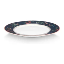 PIP Studio Berry Blue Tallerken Ø 21 cm - Porcelæn - Blå