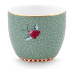 PIP Studio Blooming Tales Æggebæger H 4 cm - Porcelæn - Blå