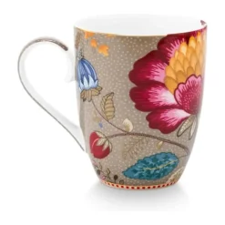 PIP Studio Blooming Tales Morgenmadssæt - 3 dele Porcelæn - Khaki