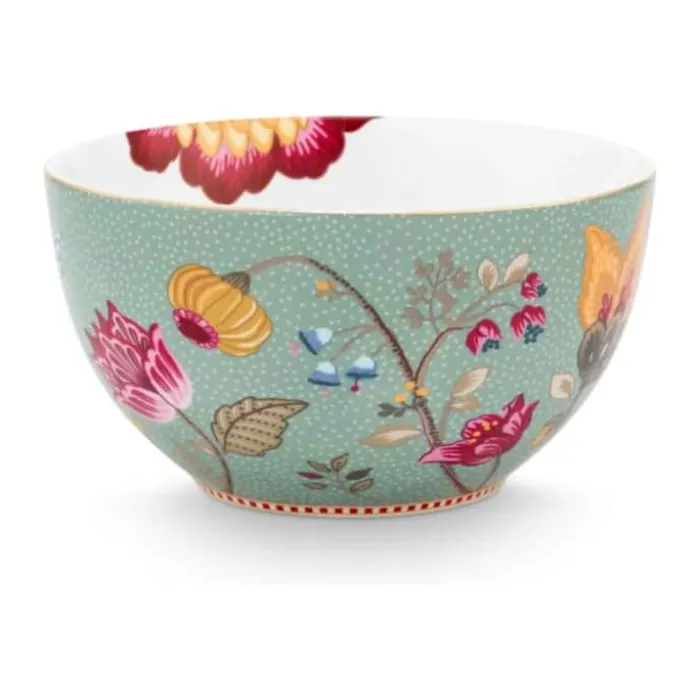 PIP Studio Blooming Tales Morgenmadssæt - 3 dele Porcelæn - Khaki