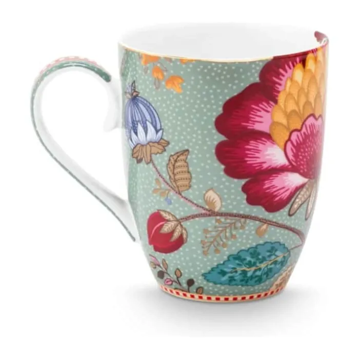 PIP Studio Blooming Tales Morgenmadssæt - 3 dele Porcelæn - Khaki
