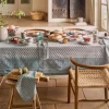 PIP Studio Blooming Tales Viskestykker - 2 stk. B 50 x L 70 cm - Bomuld - Blå