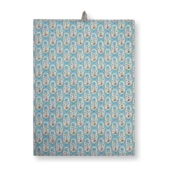 PIP Studio Blooming Tales Viskestykker - 2 stk. B 50 x L 70 cm - Bomuld - Blå