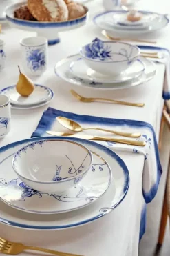 PIP Studio Blue Bird Skål Ø 12 cm - Porcelæn - Hvid/blå