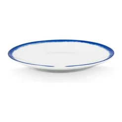 PIP Studio Blue Bird Tallerken Ø 18 cm - Porcelæn - Tie-Dye hvid/blå