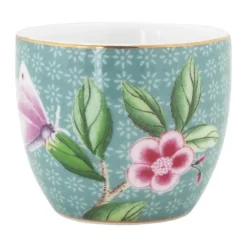 PIP Studio Blushing Bird Æggebæger - 6 Stk. H 4 cm - Porcelæn - Blå