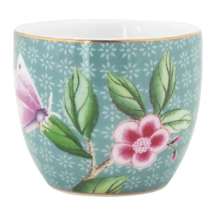 PIP Studio Blushing Bird Æggebæger - 6 Stk. H 4 cm - Porcelæn - Blå