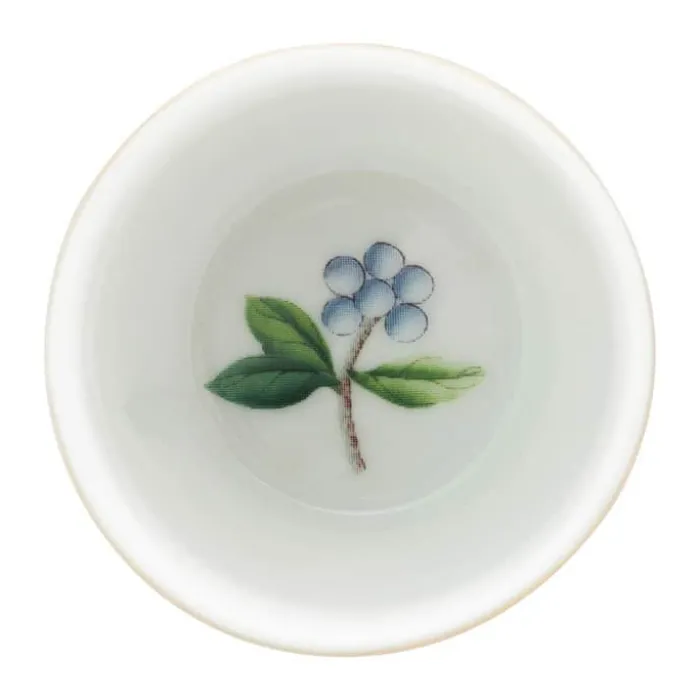 PIP Studio Blushing Bird Æggebæger - 6 Stk. H 4 cm - Porcelæn - Blå