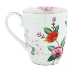 PIP Studio Blushing Bird Krus 35 cl - Porcelæn - Hvid