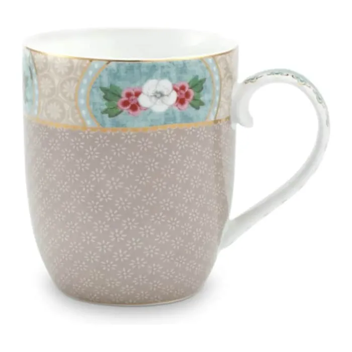 PIP Studio Blushing Bird Krus 14,5 cl - Porcelæn - Khaki