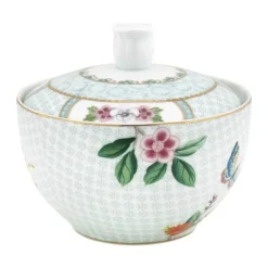 PIP Studio Blushing Bird Sukkerskål m. låg 30 cl - Porcelæn - Hvid