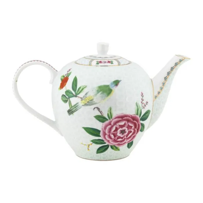 PIP Studio Blushing Bird Tekande 1,6 liter - Porcelæn - Hvid