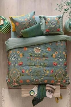 PIP Studio Botanico Sengetøj B 140 x L 200 cm - Bomuld - Blue