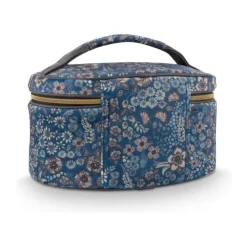 PIP Studio Cleo Kosmetiktaske B 16 x L 26 cm - Polyester - Blå