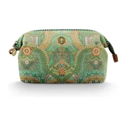 PIP Studio Cooper Kosmetiktaske H 15 x B 22,5 cm - Polyester/fløjl - Green