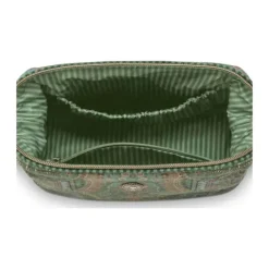 PIP Studio Cooper Kosmetiktaske H 15 x B 22,5 cm - Polyester/fløjl - Green