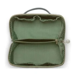 PIP Studio Cyrille Kosmetiktaske B 10,5 x L 23,5 cm - Polyester - Green