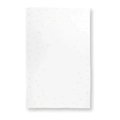 PIP Studio Dot Delight Dug B 160 x L 250 cm - Bomuld/linned - Hvid/guldfarvet