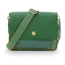 PIP Studio Fenna Cross Body Bag H 25 x B 20 cm - Polyester - Green