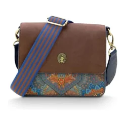 PIP Studio Fenna Cross Body Bag H 19 x B 16 cm - Polyester - Blue