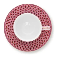 PIP Studio Flower Festival Espressokop 12 cl - Porcelæn - Pink
