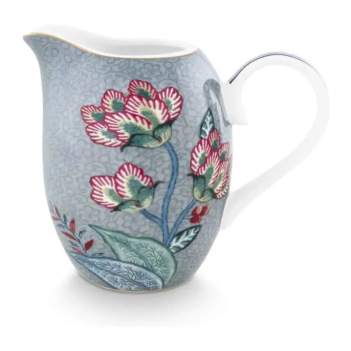 PIP Studio Flower Festival Kande 25 cl - Porcelæn - Blå