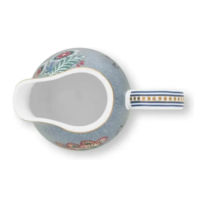 PIP Studio Flower Festival Kande 25 cl - Porcelæn - Blå