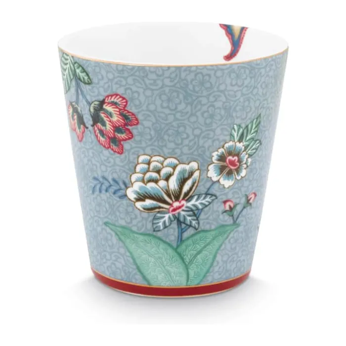 PIP Studio Flower Festival Krus - 4 stk. 23 cl - Porcelæn - Blue
