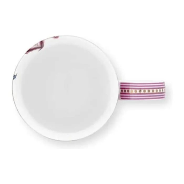 PIP Studio Flower Festival Krus 45 cl - Porcelæn - Pink