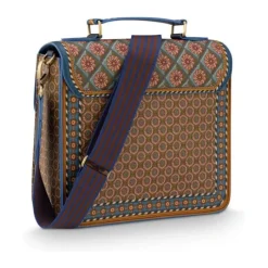 PIP Studio Frances Crossbody Taske B 21,50 x L 25 cm - Imiteret læder - Blå