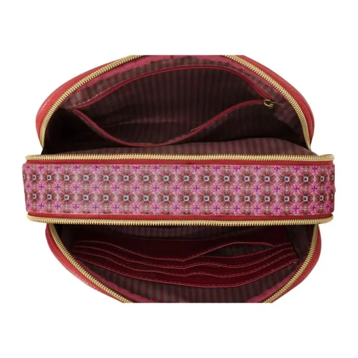 PIP Studio Frida Cross Body Bag H 16,5 x B 26,5 cm - Polyester - Pink