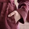 PIP Studio Jasmin Jacquard Badekåbe Str. S - Bomuld - Pink