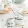 PIP Studio Jolie Dots Kande 250 ml - Porcelæn - Hvid/lysegrøn