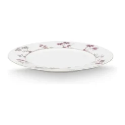PIP Studio Jolie Dots Tallerken Ø 26,5 cm - Porcelæn - Hvid/lyserød