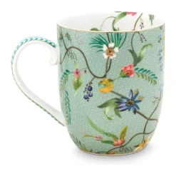 PIP Studio Jolie Krus - 2 stk. 14,5 cl - Porcelæn - Blue