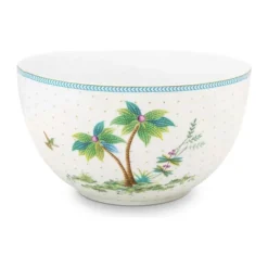 PIP Studio Jolie Skål Ø 18 cm - Porcelæn - Hvid